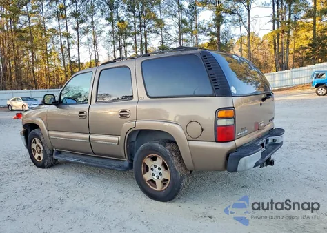 2004 Chevrolet Tahoe K1500 z USA, uszkodzony, nr VIN 1GNEK13Z34R309003